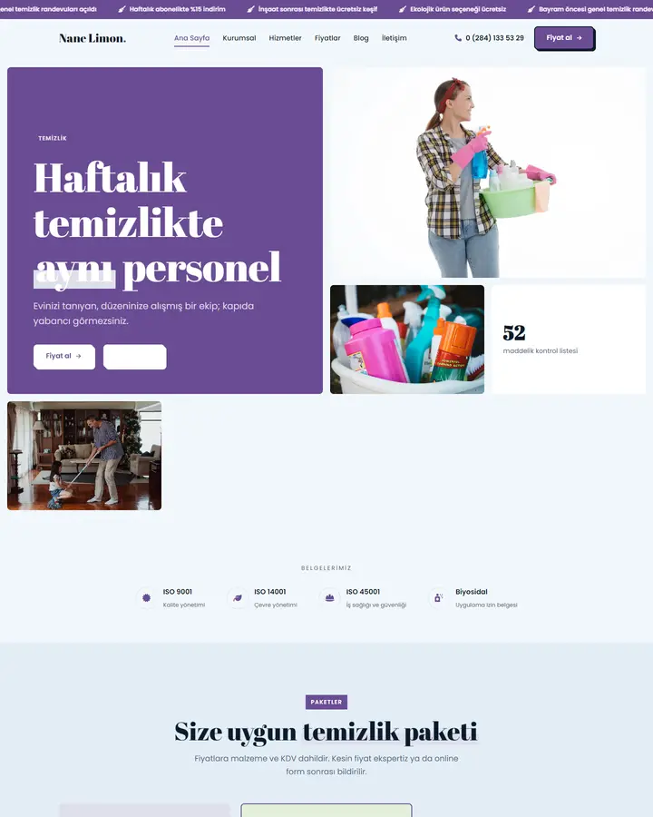 Tema 06 – Canlı Renk Blokları tasarım önizlemesi