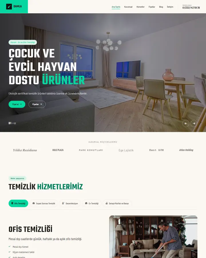 Tema 08 – Canlı Renk Blokları tasarım önizlemesi