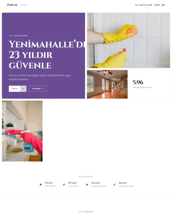 Tema 21 – Klasik Kurumsal tasarım önizlemesi