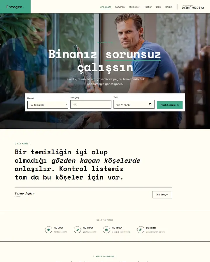 Tema 27 – Brütalist tasarım önizlemesi
