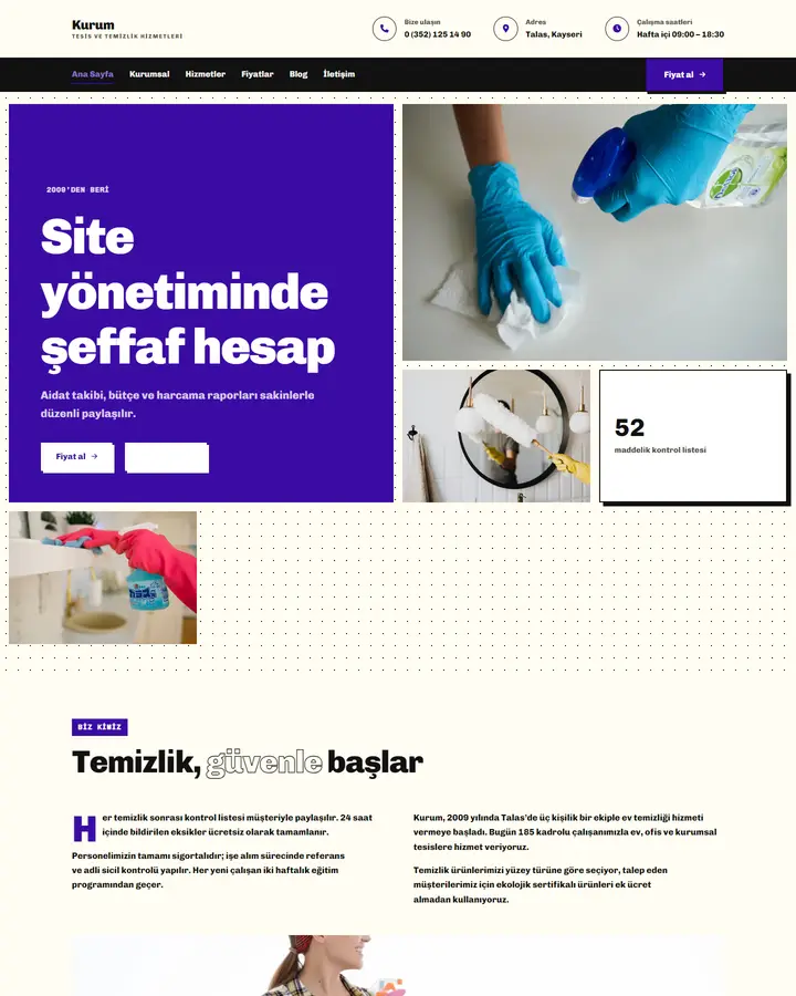 Tema 33 – Brütalist tasarım önizlemesi