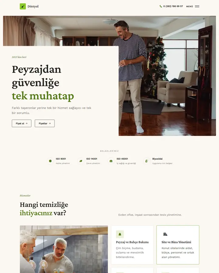 Tema 48 – Klasik Kurumsal tasarım önizlemesi